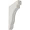 Ekena Millwork 1 3/4"W x 8 1/2"D x 11"H Bedford Wood Vintage Decor Bracket, Chalk Dust White BKTWD02X09X11BEWH - alternate 1